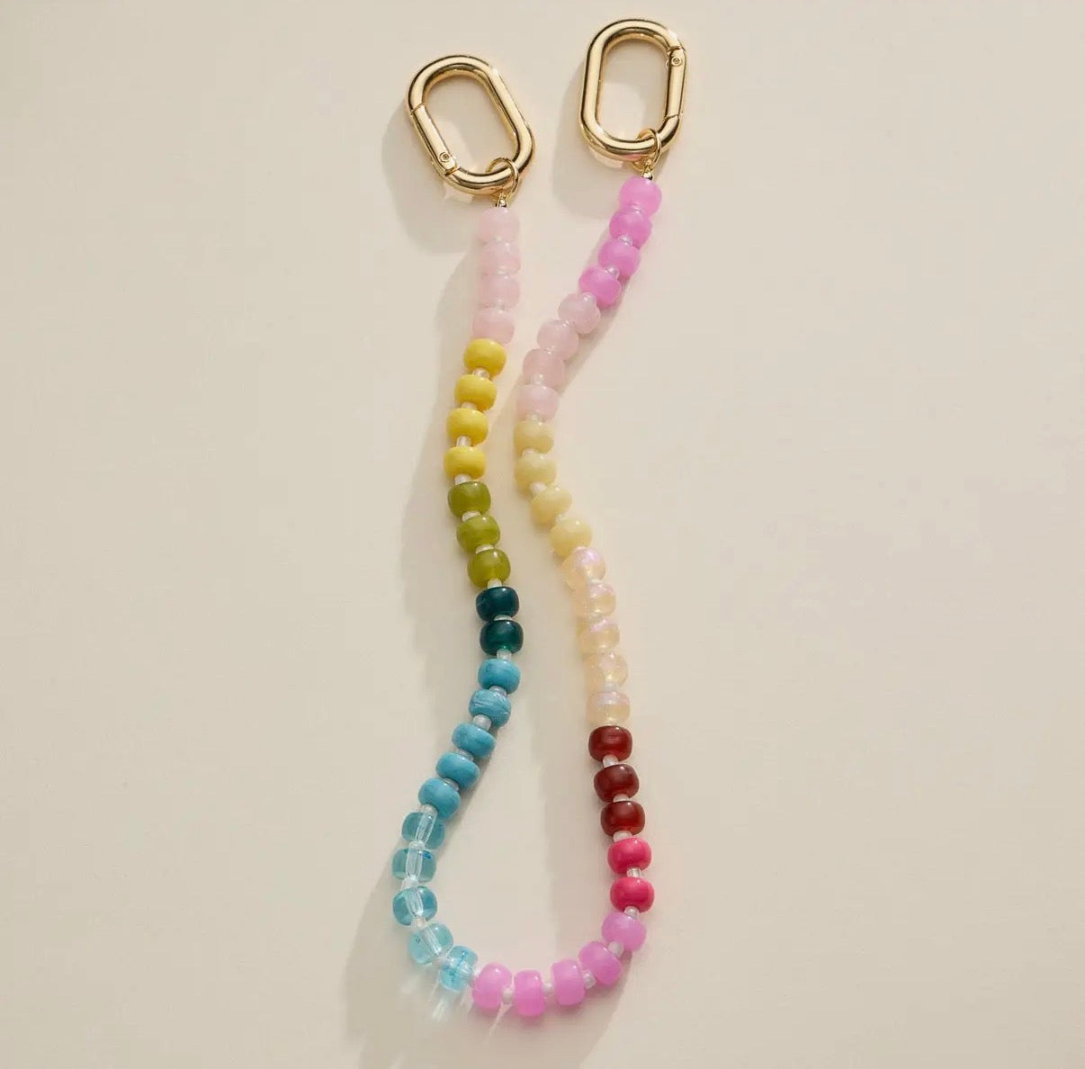 Multi Color Bag Charm