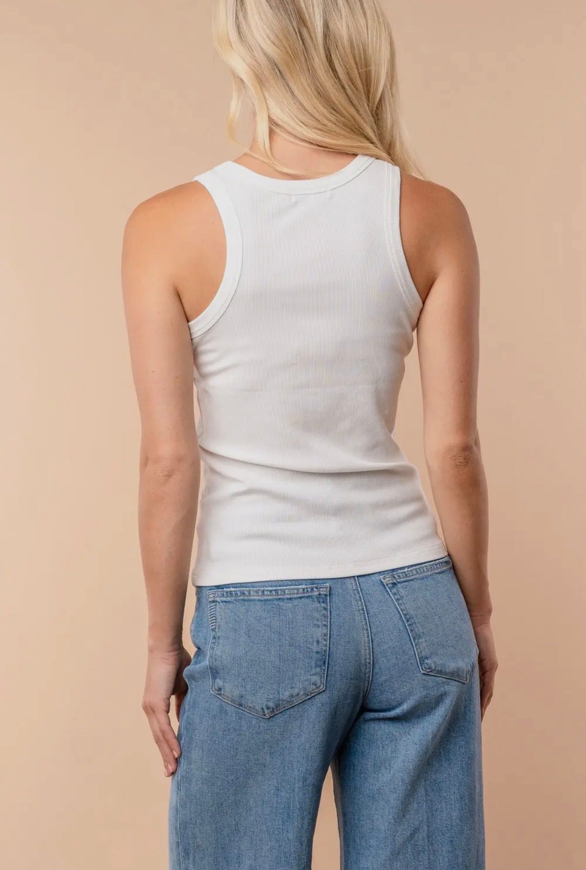 Black Heart Tank Top