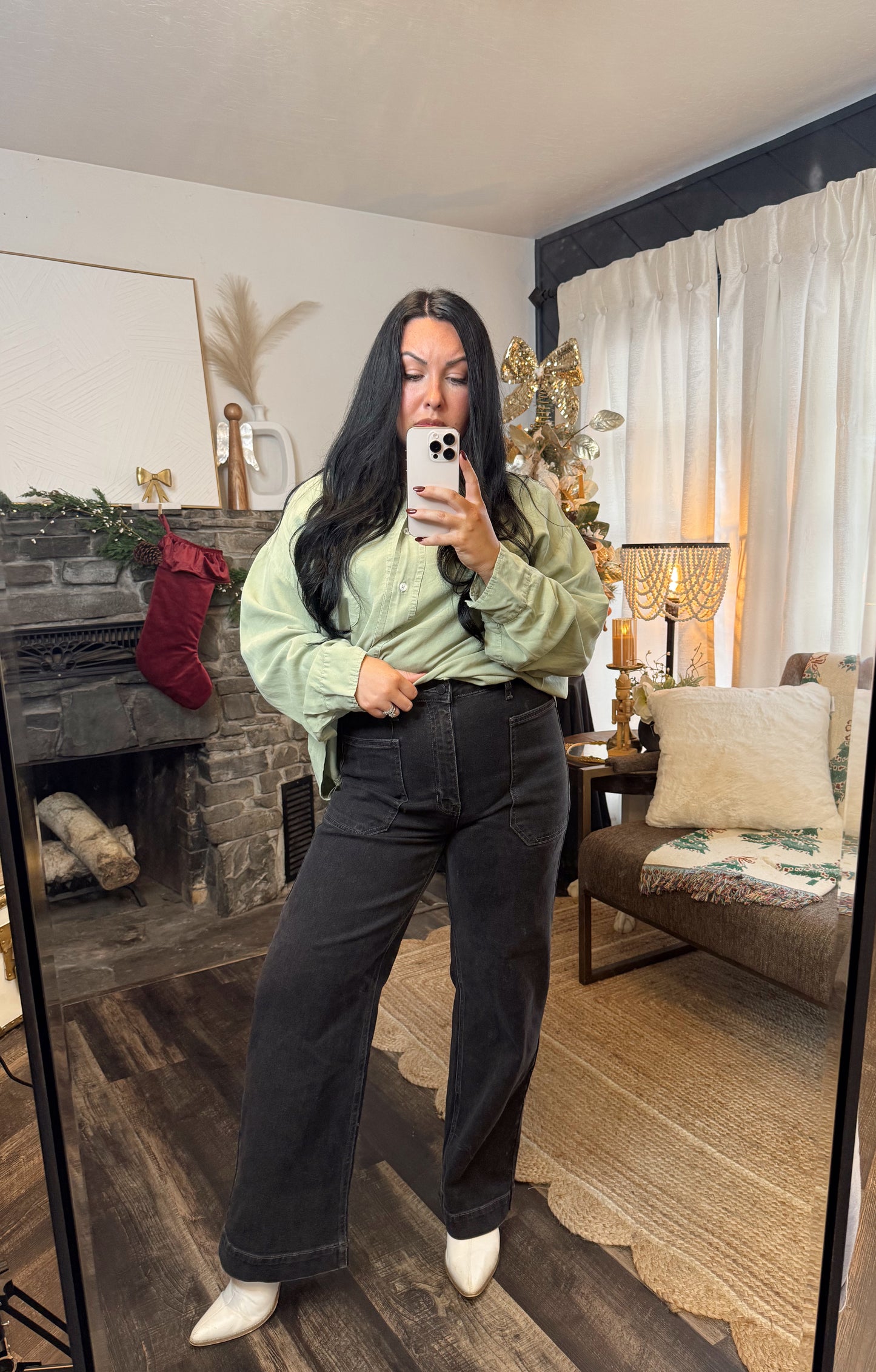 Just Black Utility Jeans