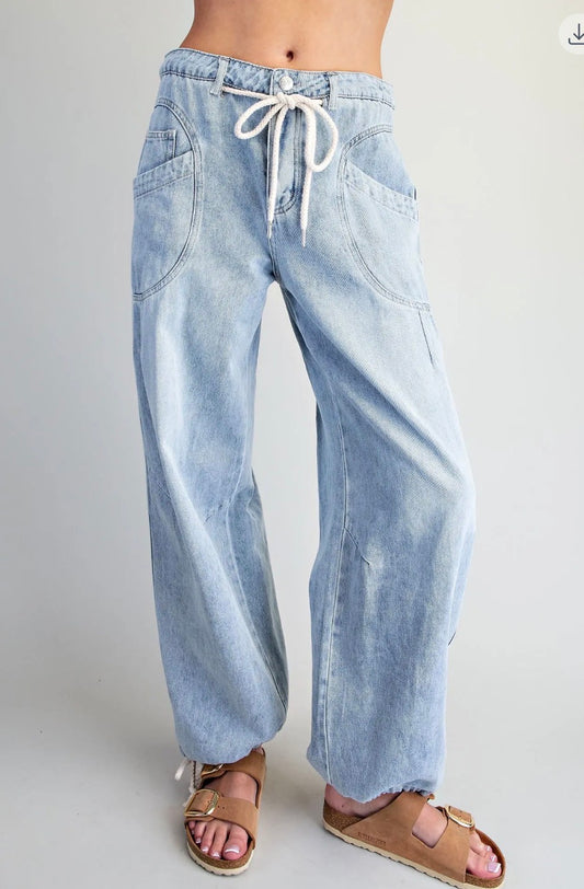 Aaron Tie Hem Pants
