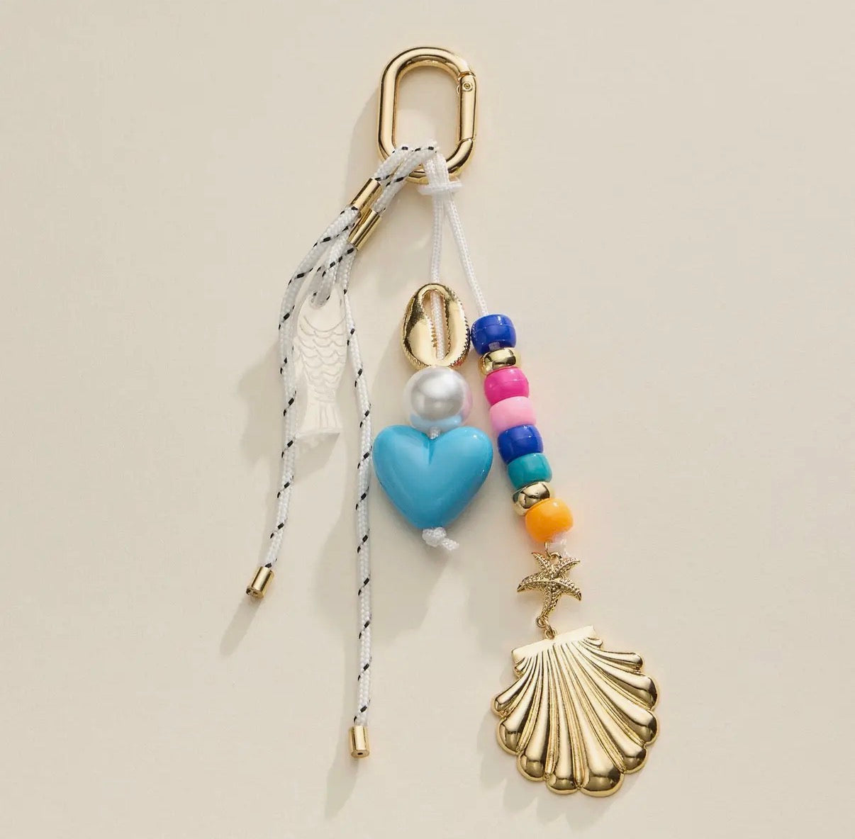 Sea Shell Bag Charm