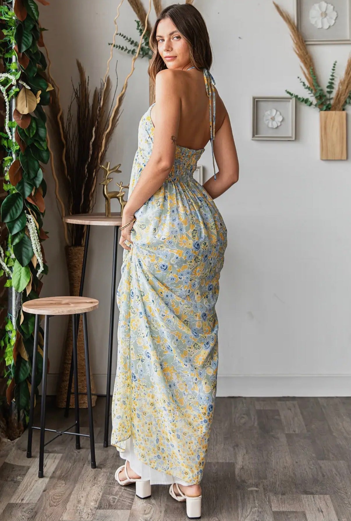 Spring Bloom Maxi Dress