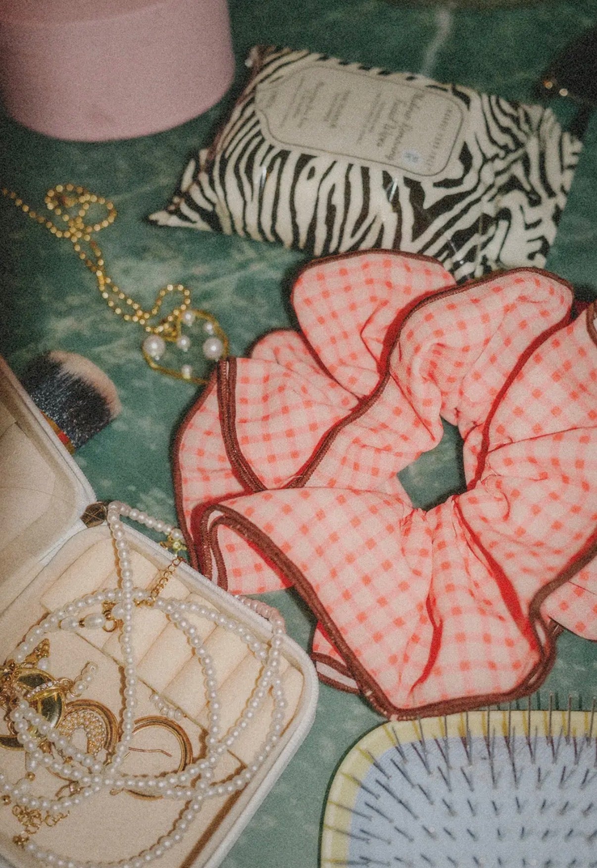 Girlhood Plaid Scrunchie