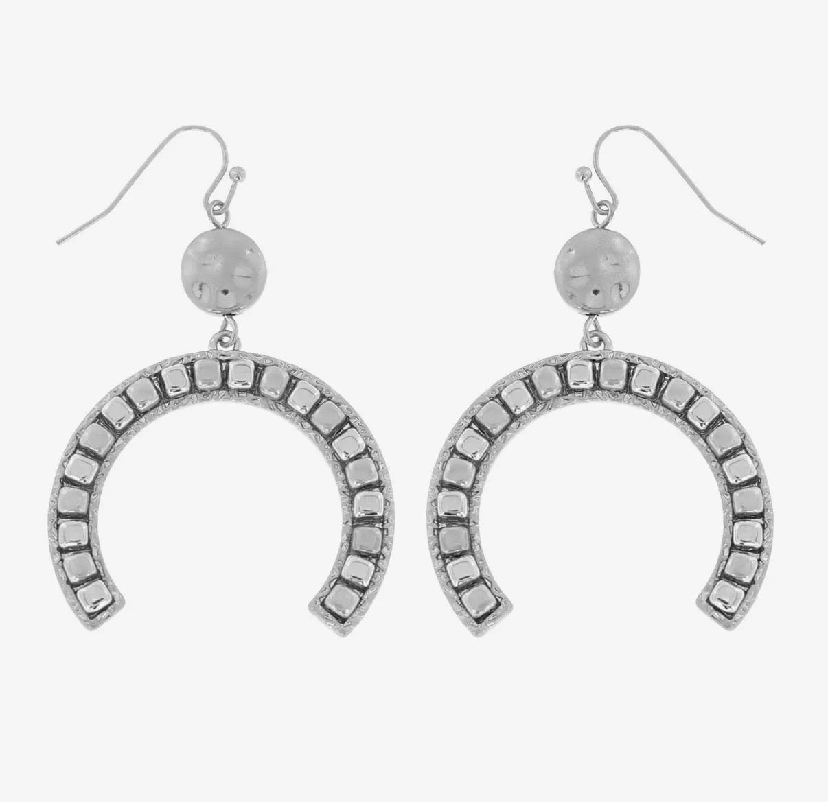 Metal Arch Earrings