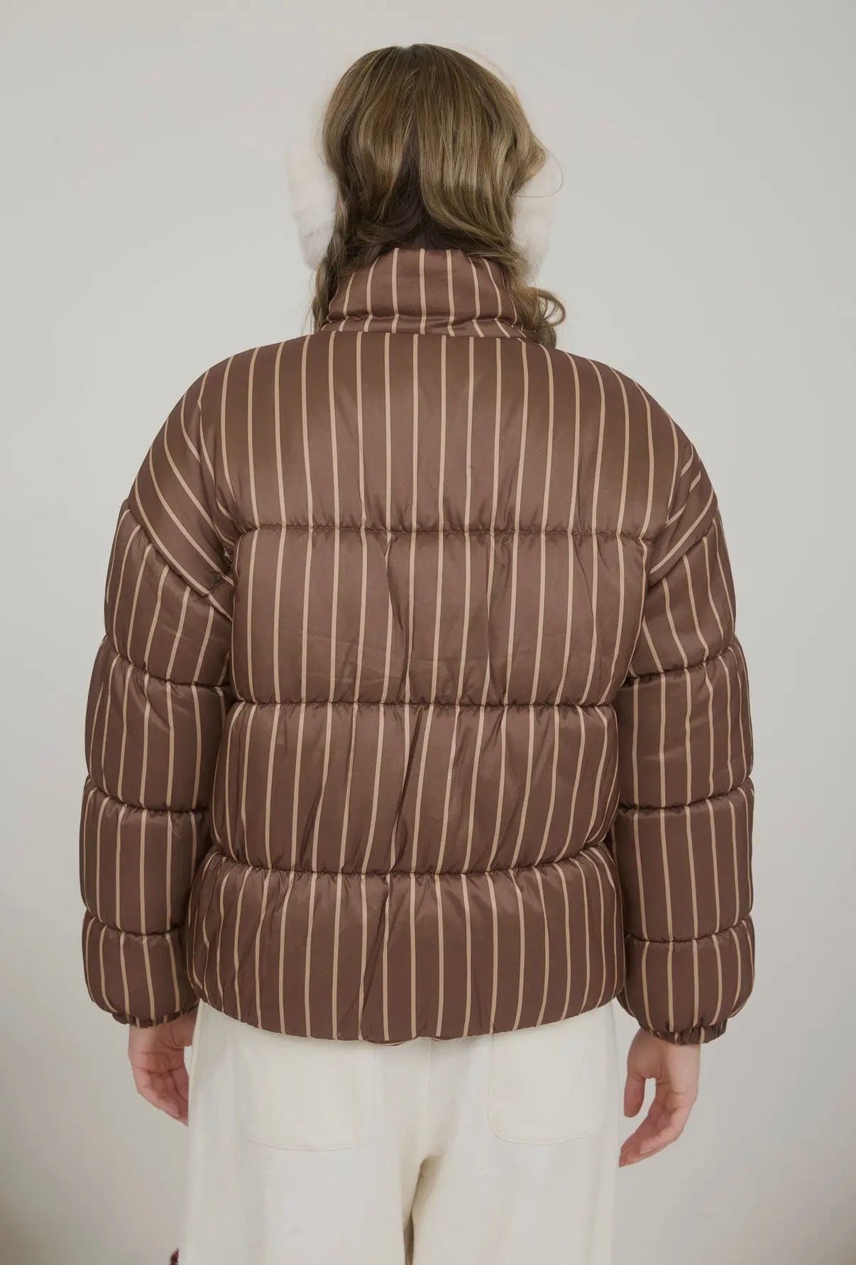 Stripe Puffer Jacket