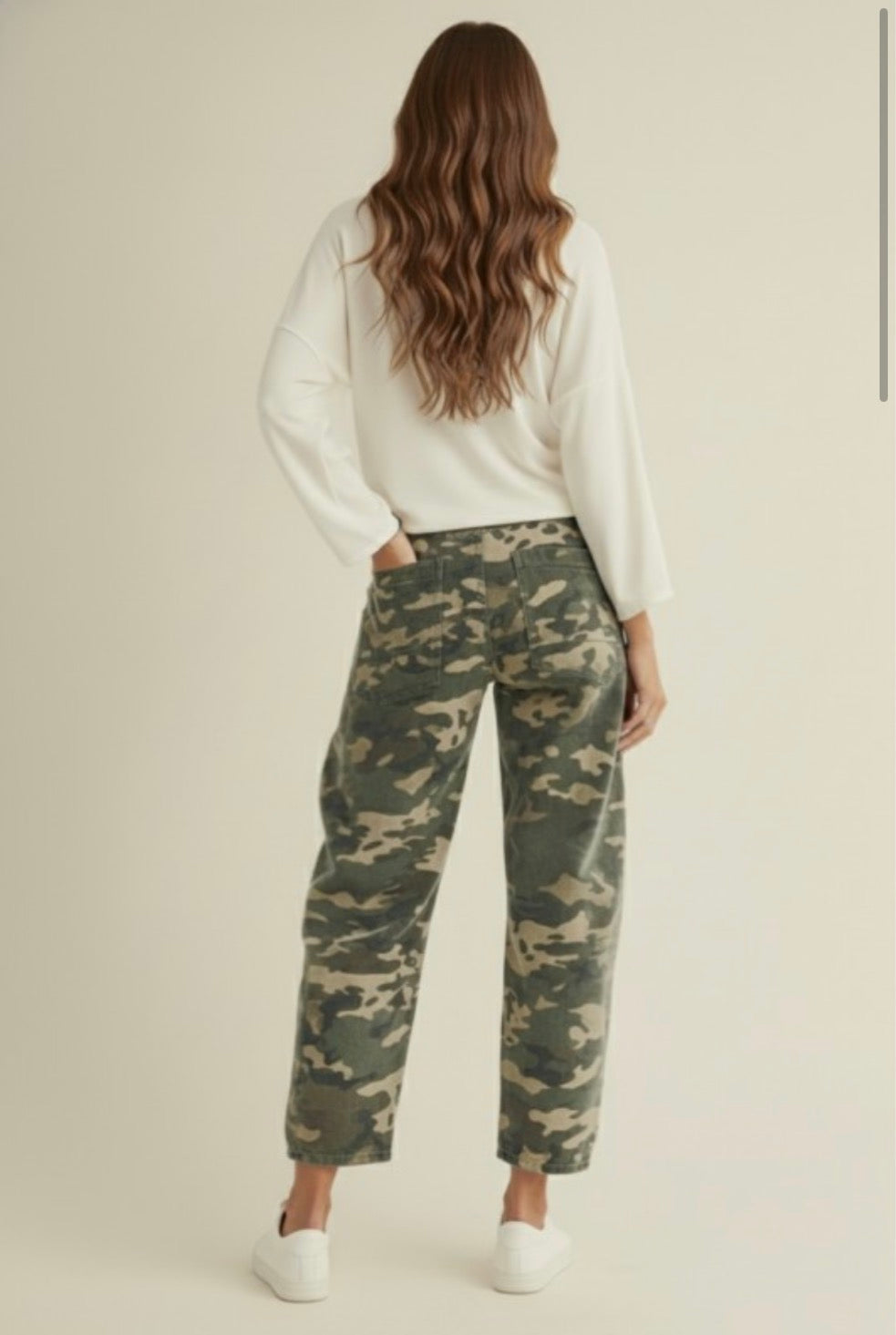 Camo Tie Jeans