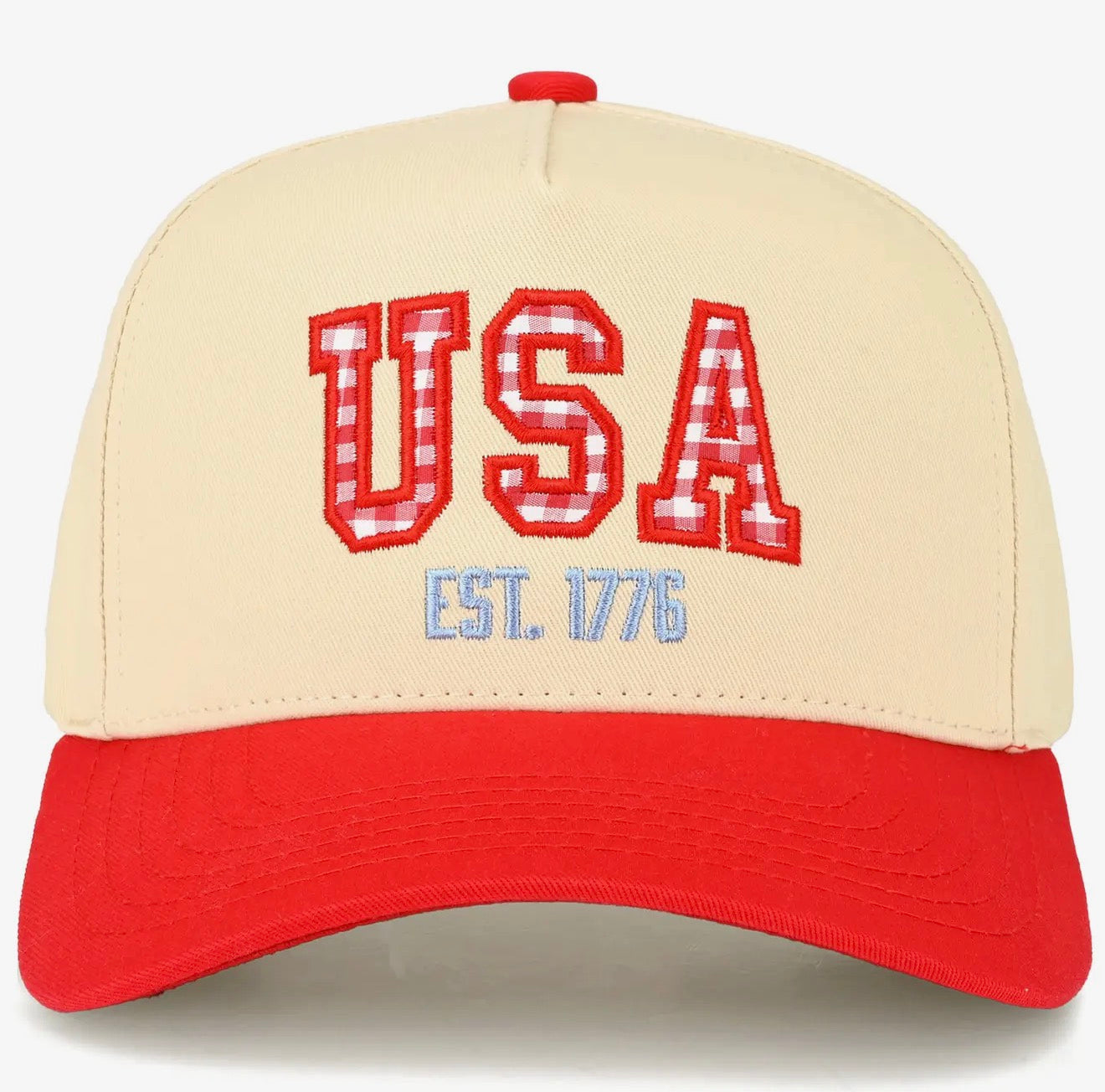 USA Gingham Hat