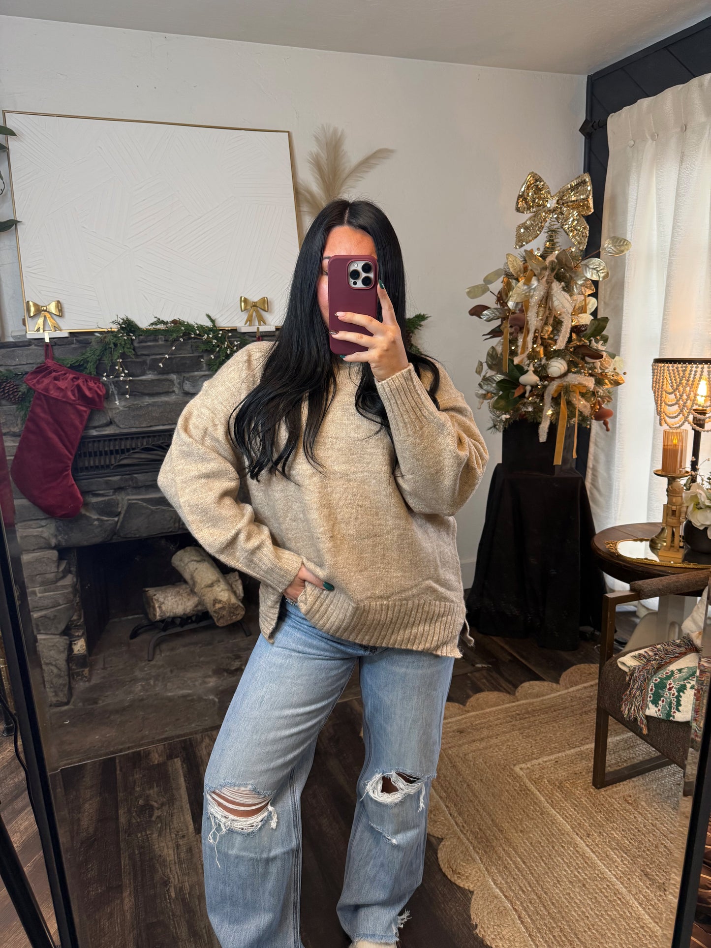 90's Vintage Super High Rise Flare Jeans