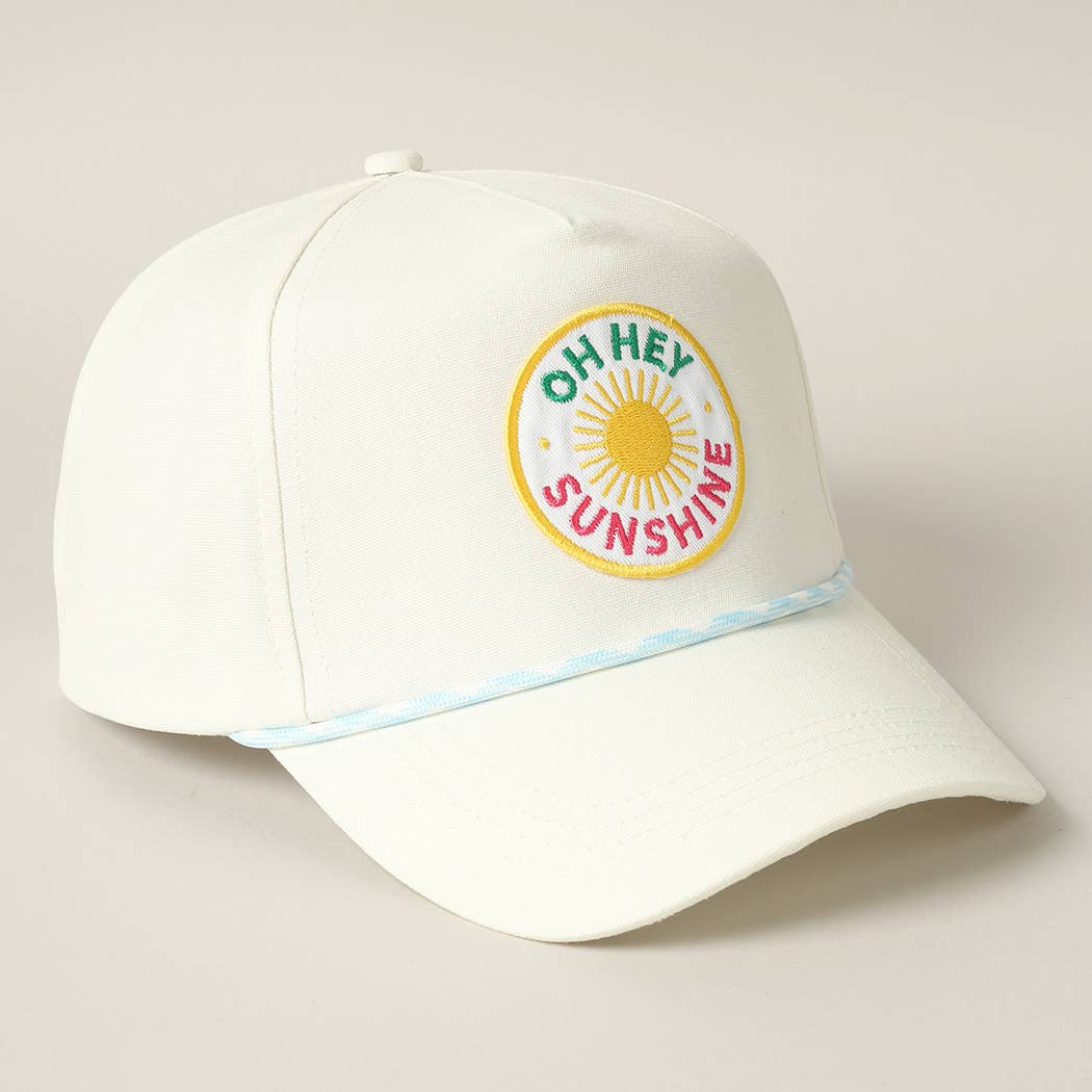 Oh Hey Sunshine Trucker Hat
