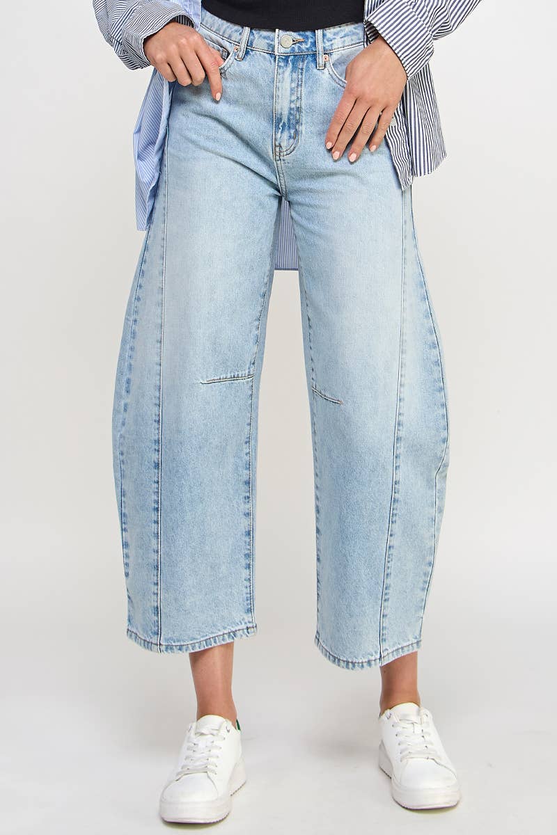 Karson Baggy Barrel Jean