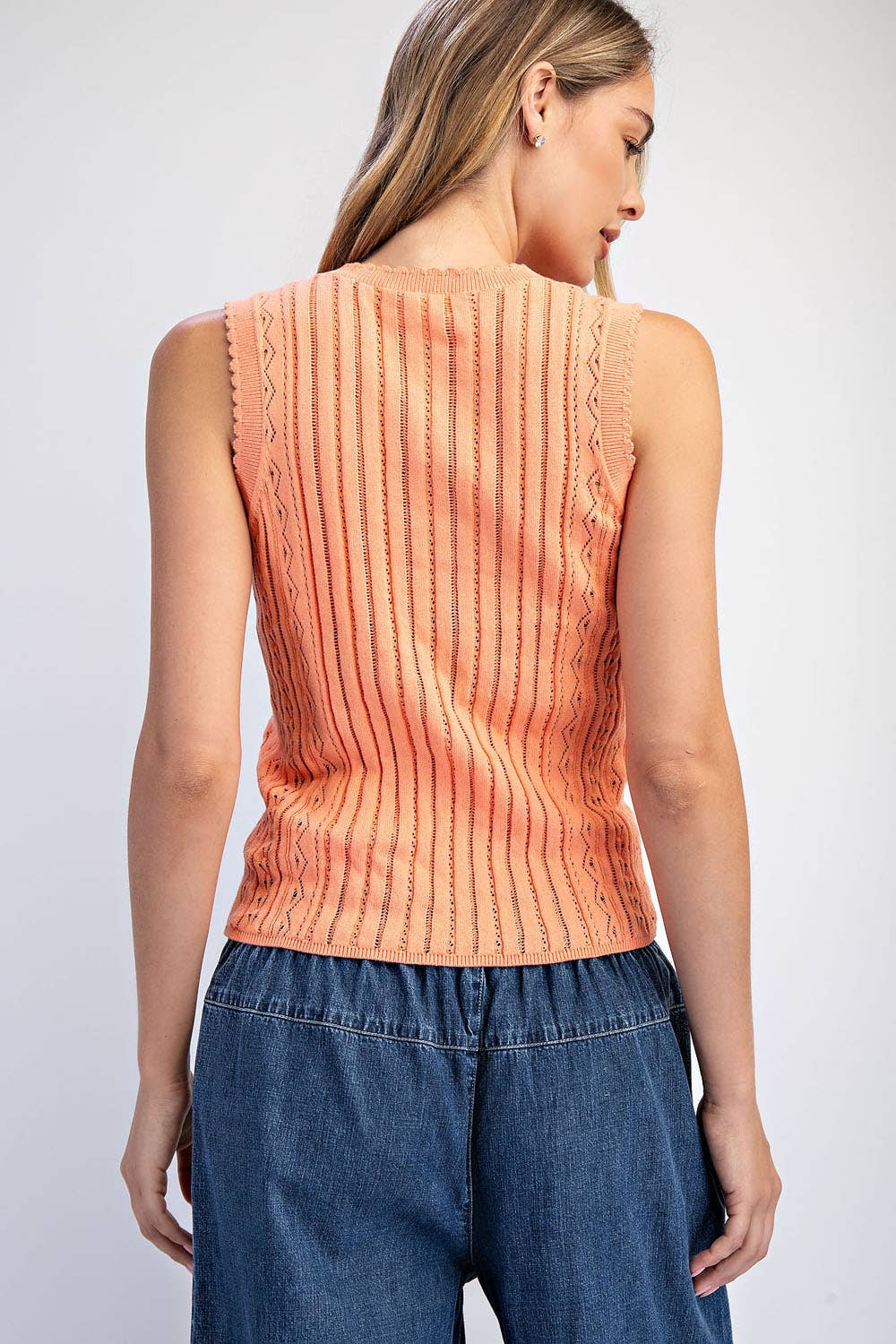 POINTEL SWEATER TANK TOP
