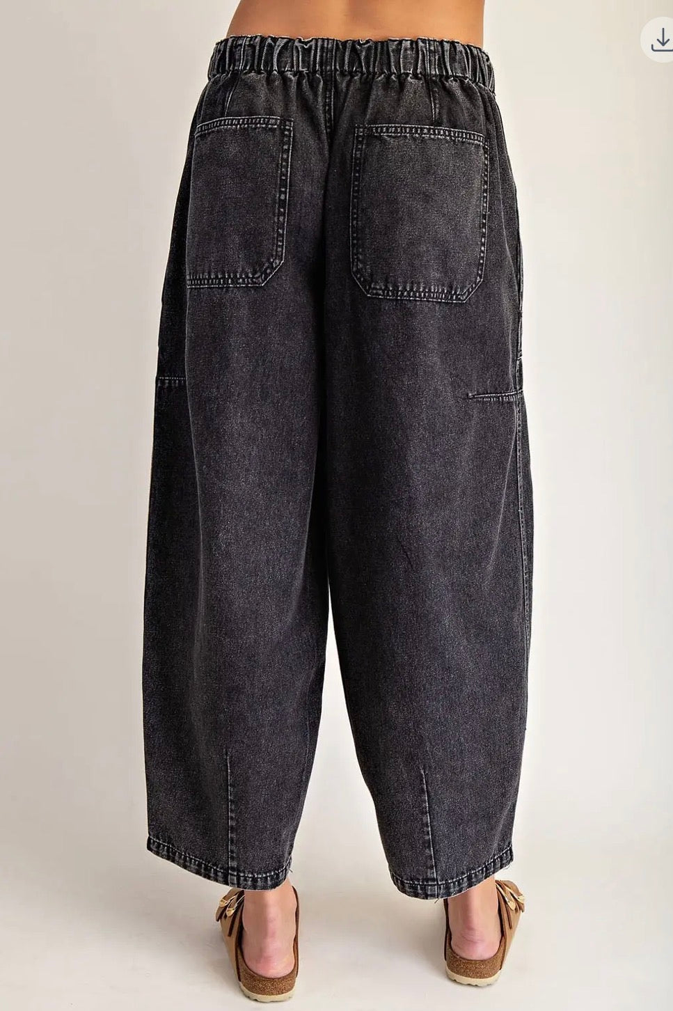 Jensen Cropped Drawstring Pant