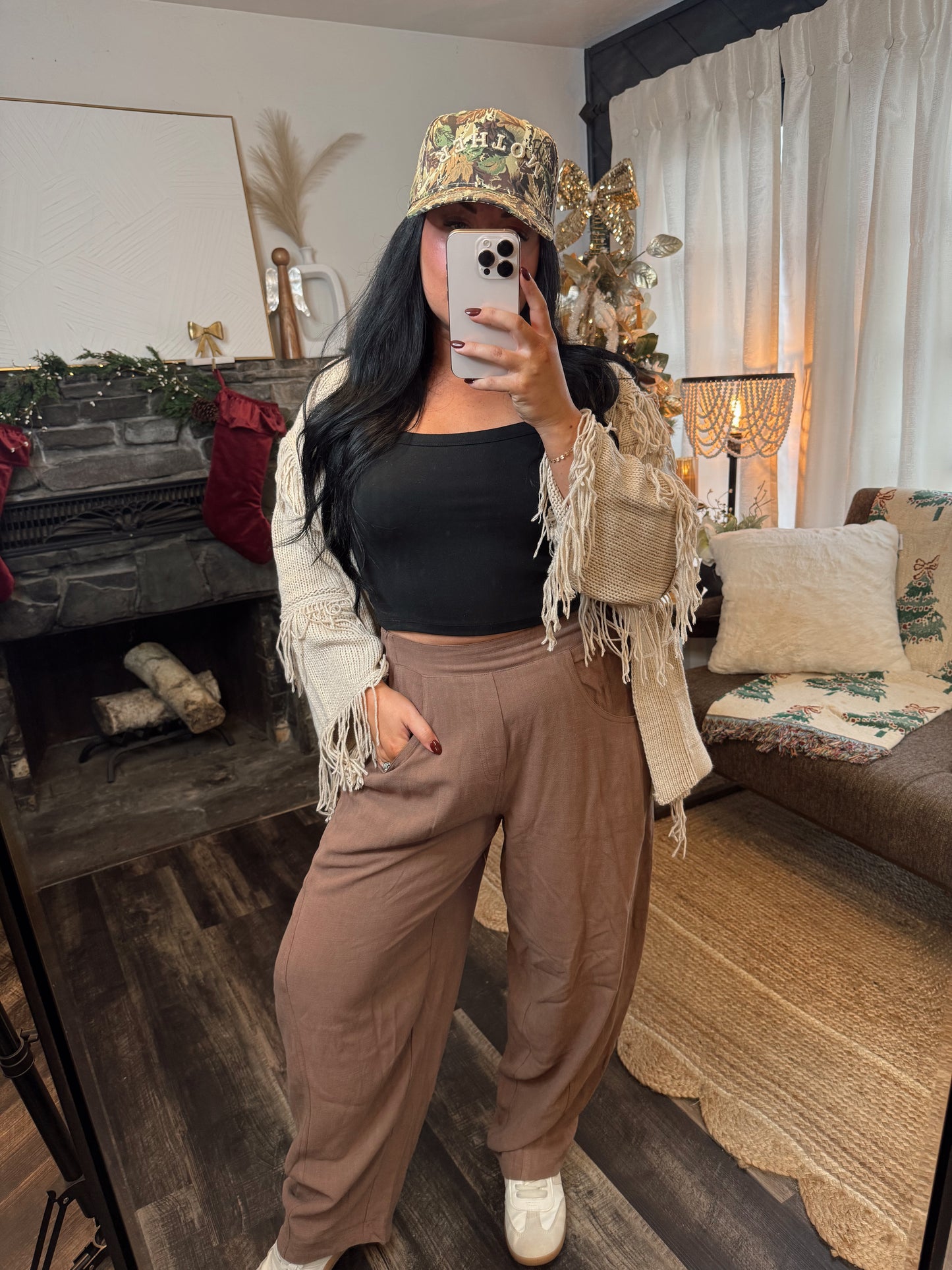 Relaxed Barrel Leg Pant