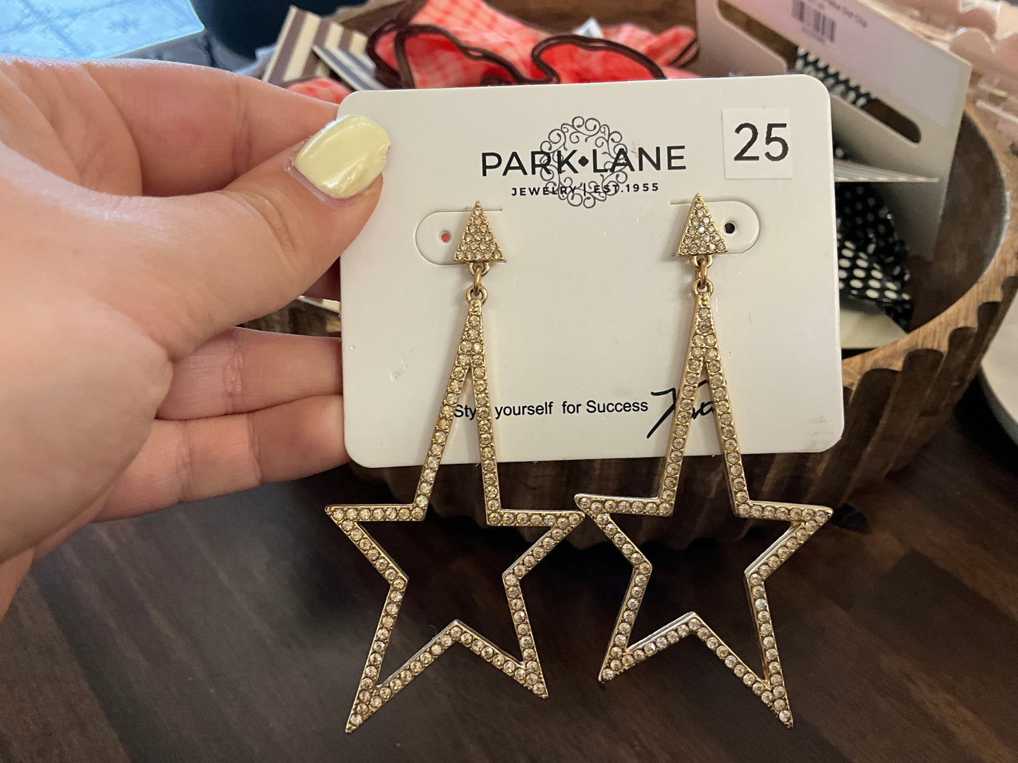 Star earrings