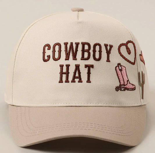 Cowboy Graphic Hat
