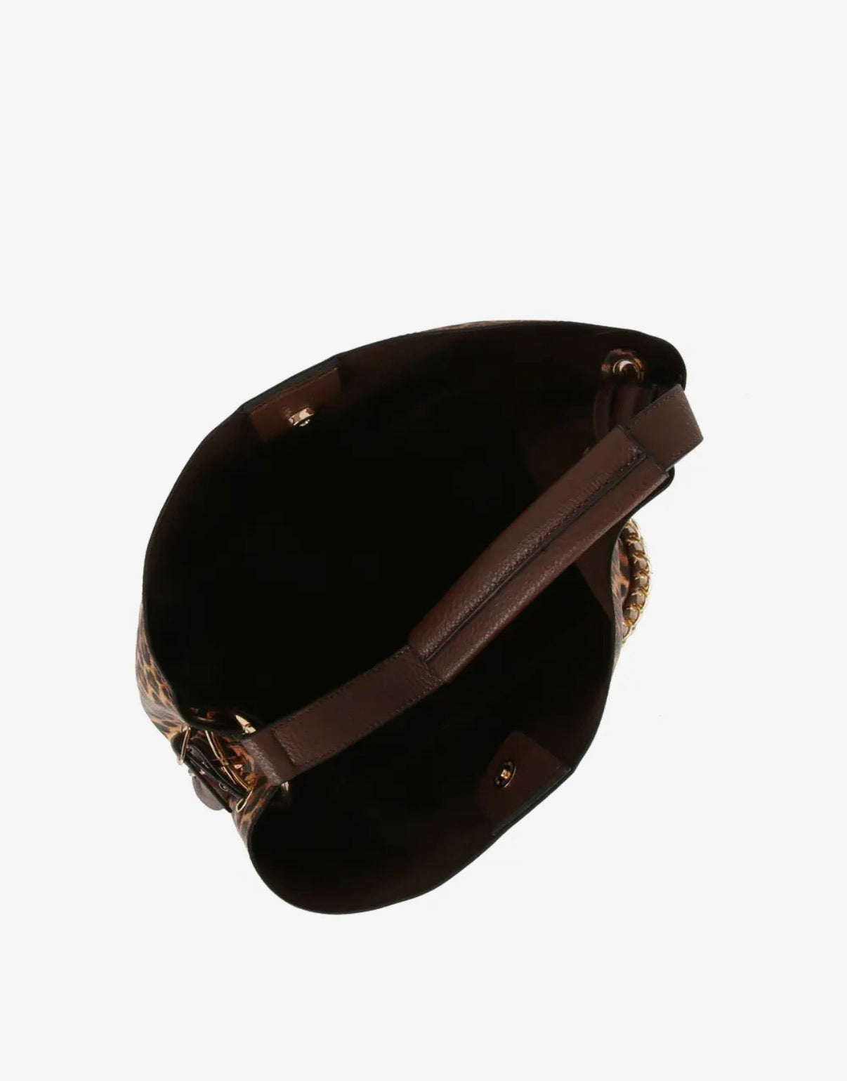 Leopard Chain Hobo Purse