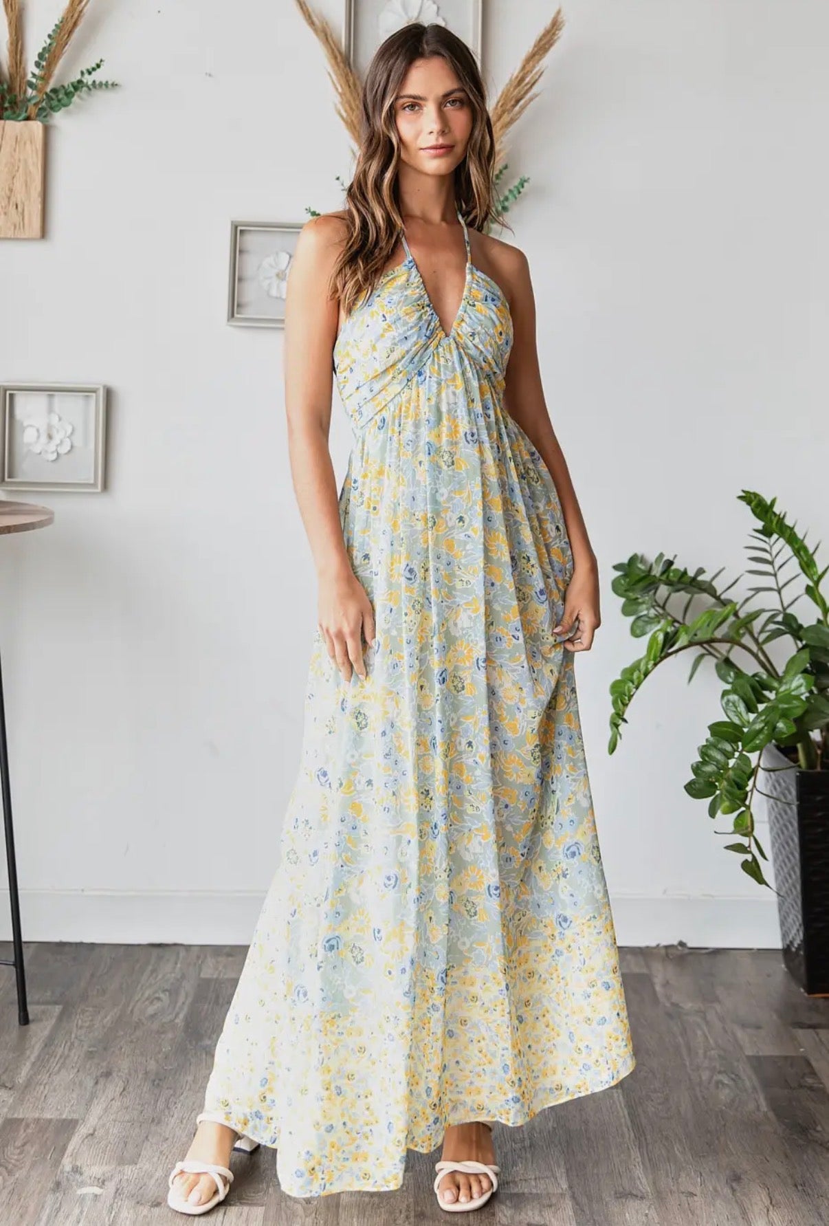 Spring Bloom Maxi Dress