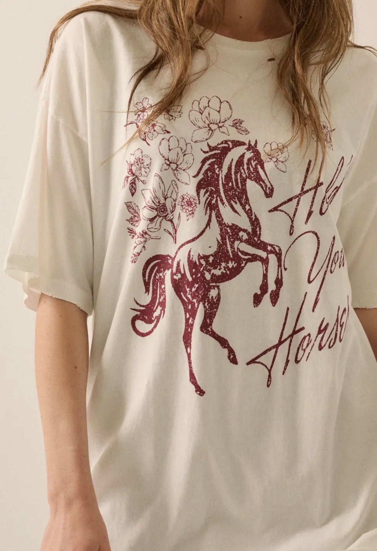 Hold Your Horses Graphic Tee