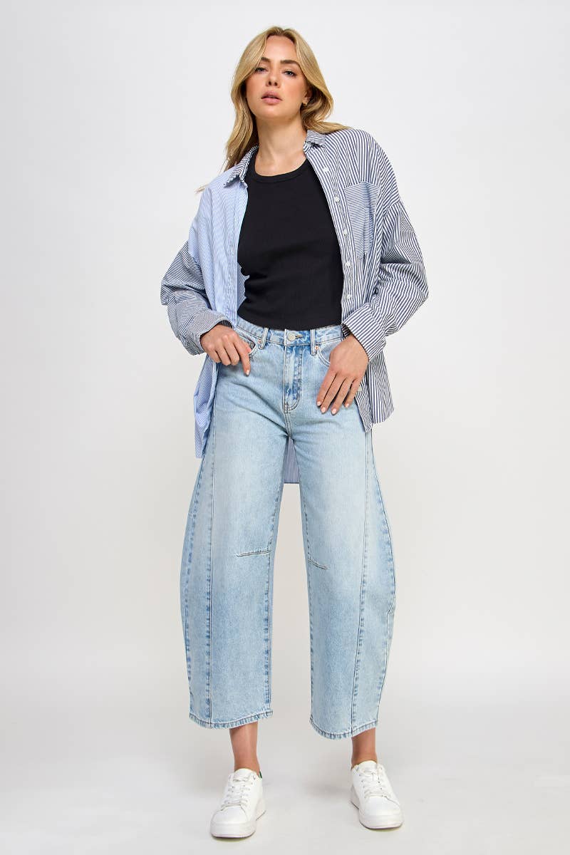 Karson Baggy Barrel Jean