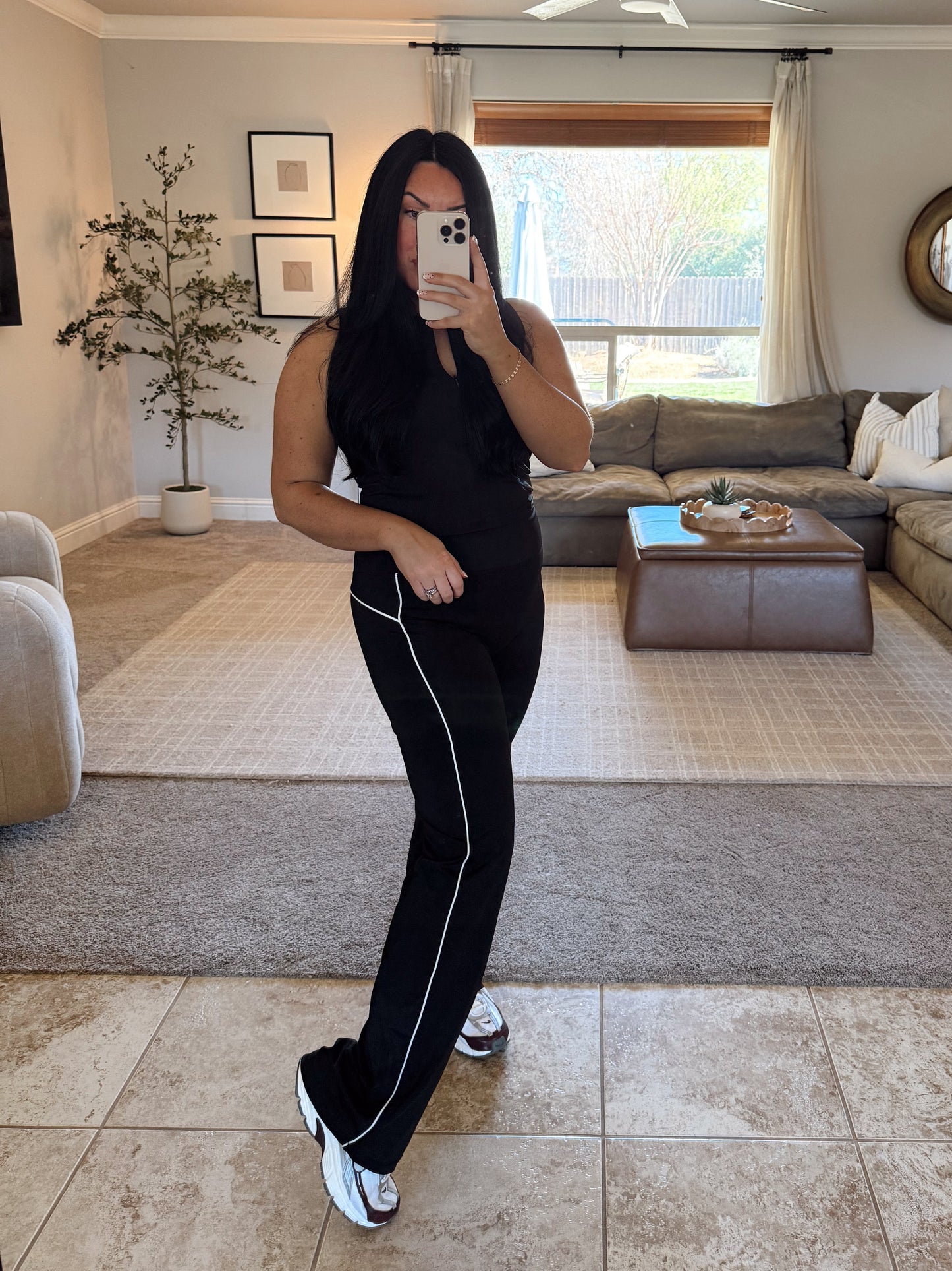 Contrast Detail Workout Legging