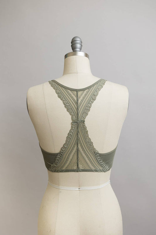 Lace Racerback Bralette -