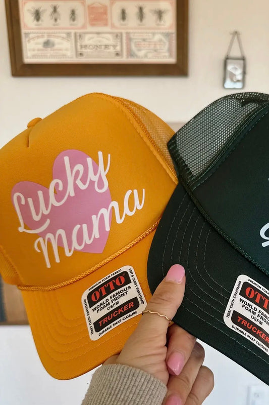 Yellow Lucky Mama Hat