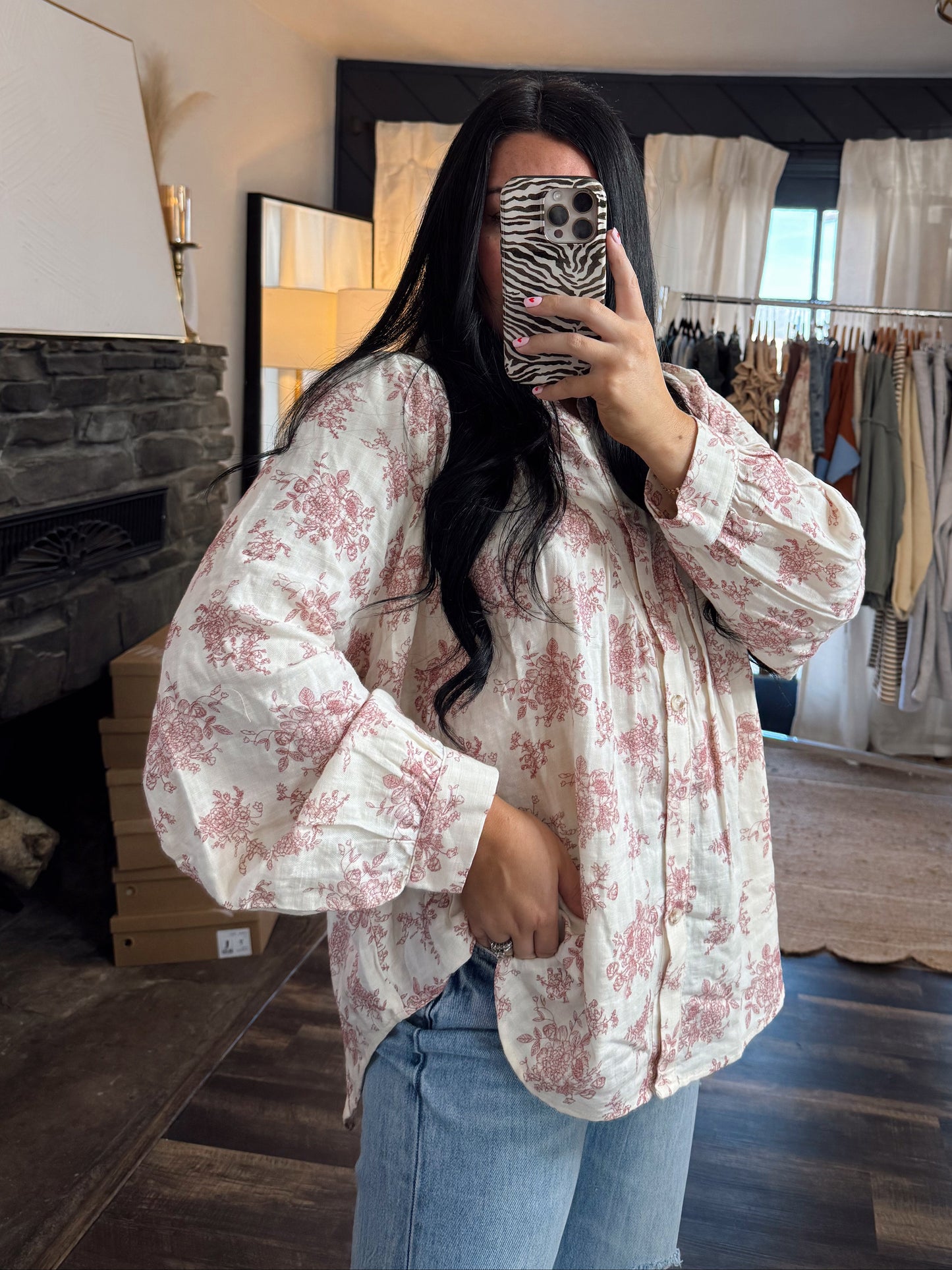 Luxe Floral Balloon Top