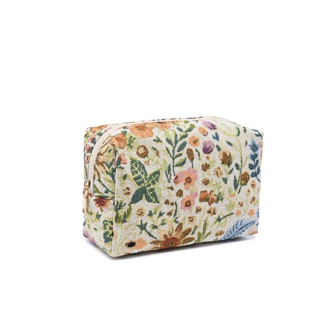 Garden Tapestry Cosmetic & Travel Organizer Pouch
