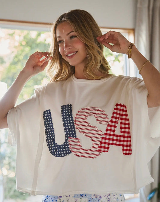 USA Patch T Shirt