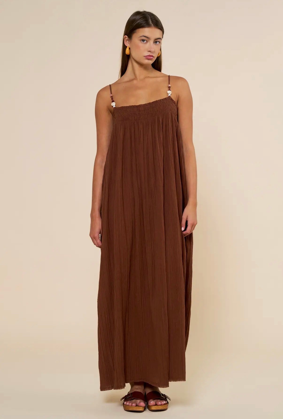 Beaded Maxi Dress