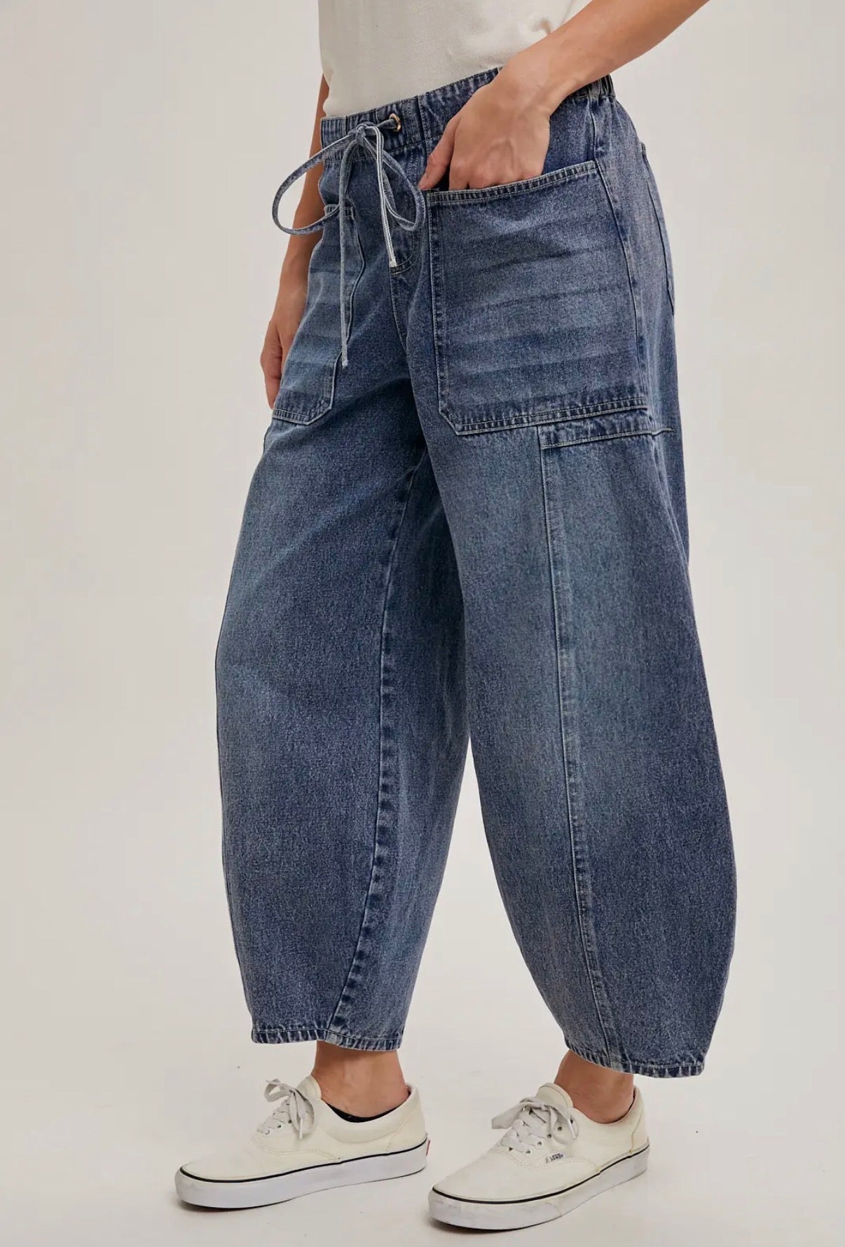 Hudson Barrel Jeans