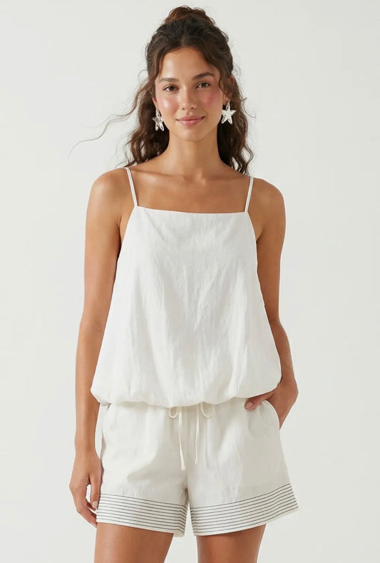 Cami Bubble Hem Top