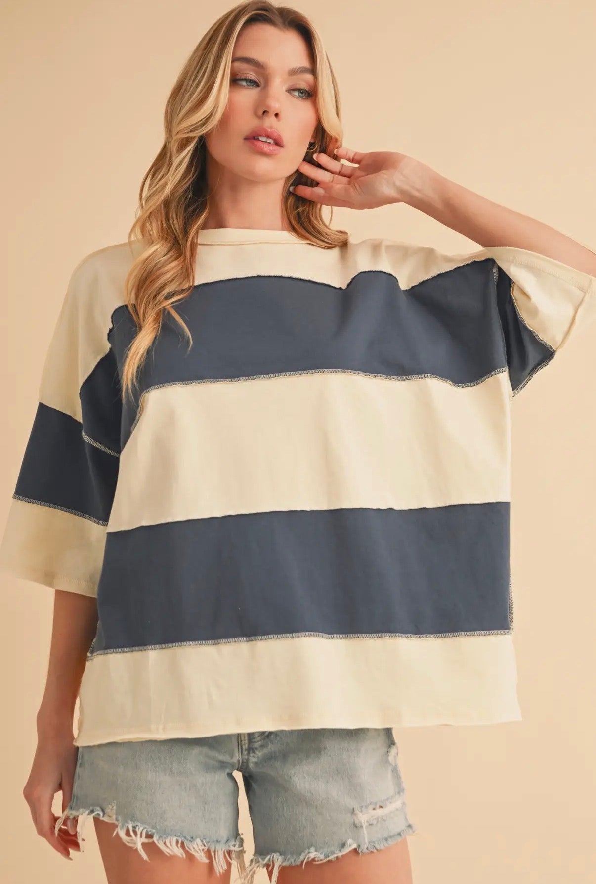 Color Block T Shirt