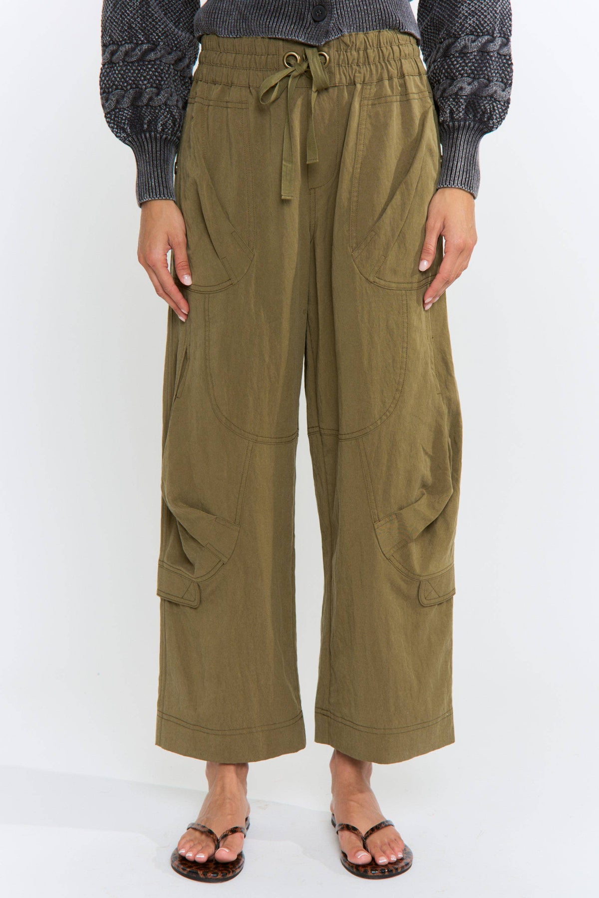 Work it Wide-Leg Cargo Pants