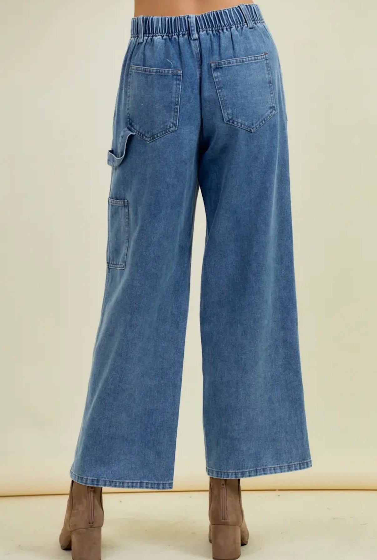 Denim Carpenter Pants