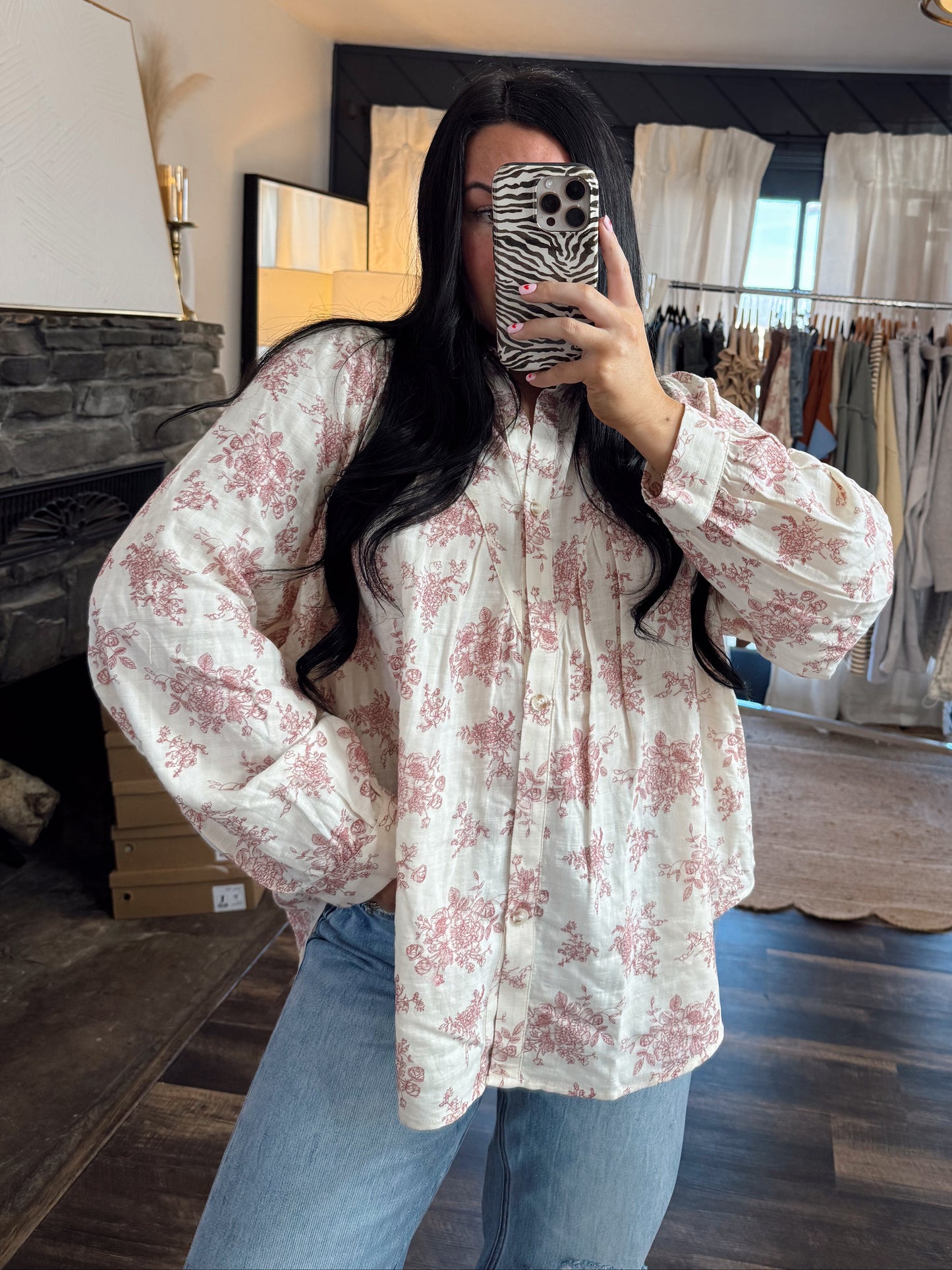 Luxe Floral Balloon Top
