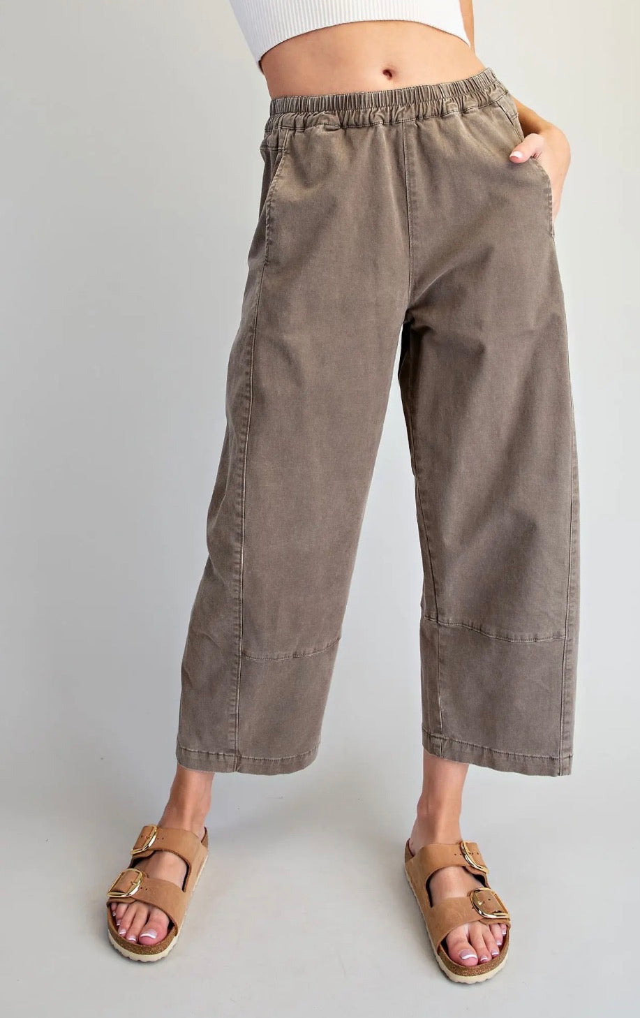 Dry Herb Cropped Pants
