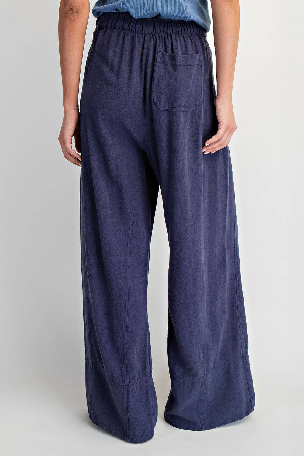 LINEN PULL ON PANTS