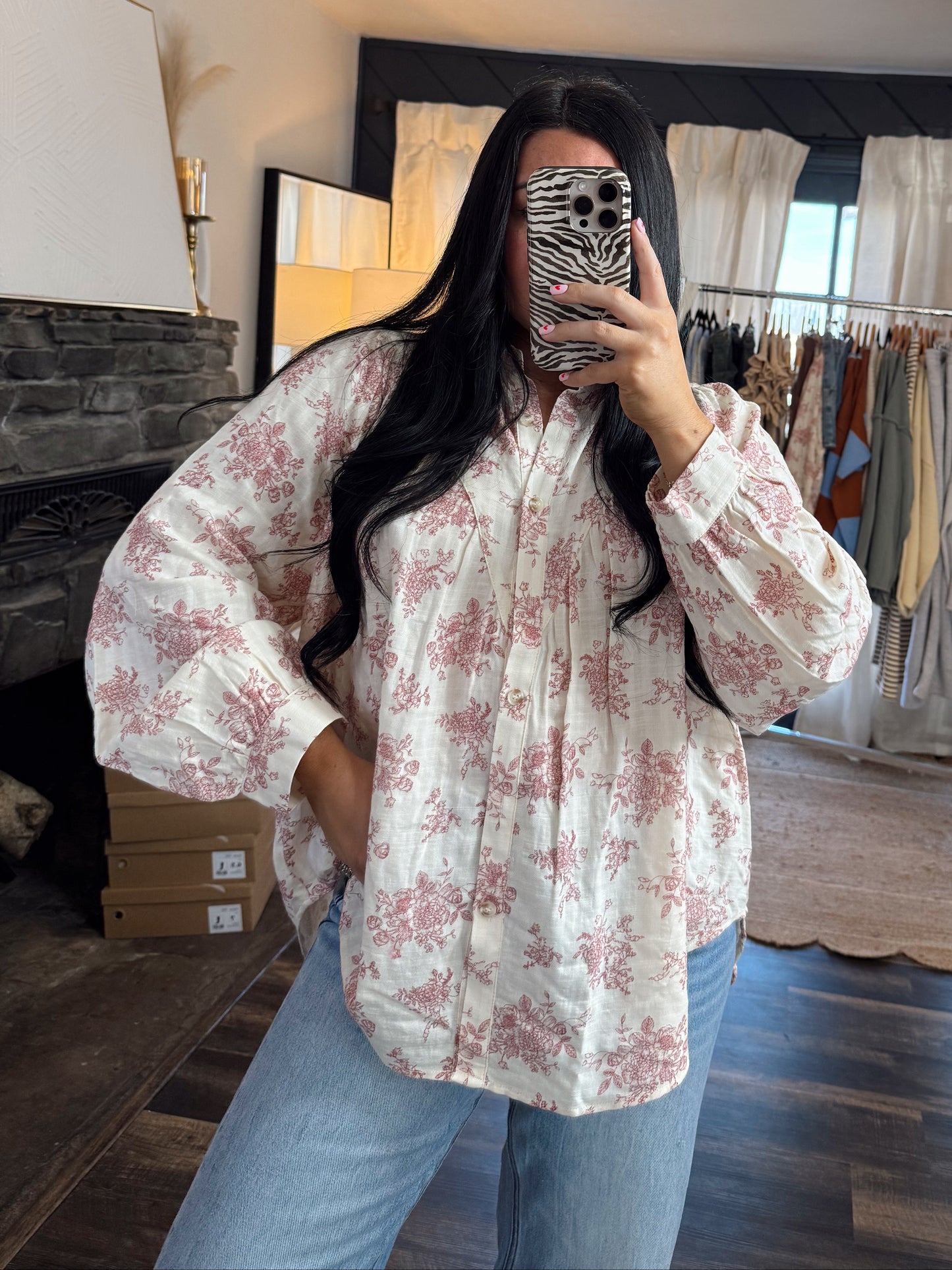 Luxe Floral Balloon Top