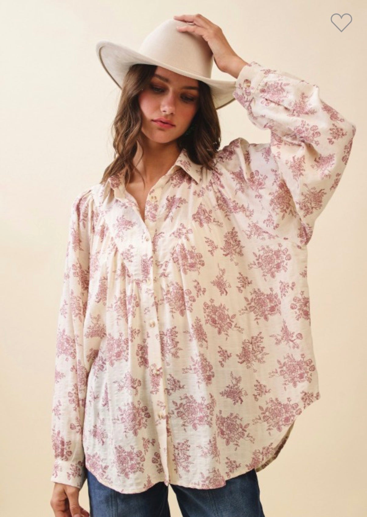 Luxe Floral Balloon Top