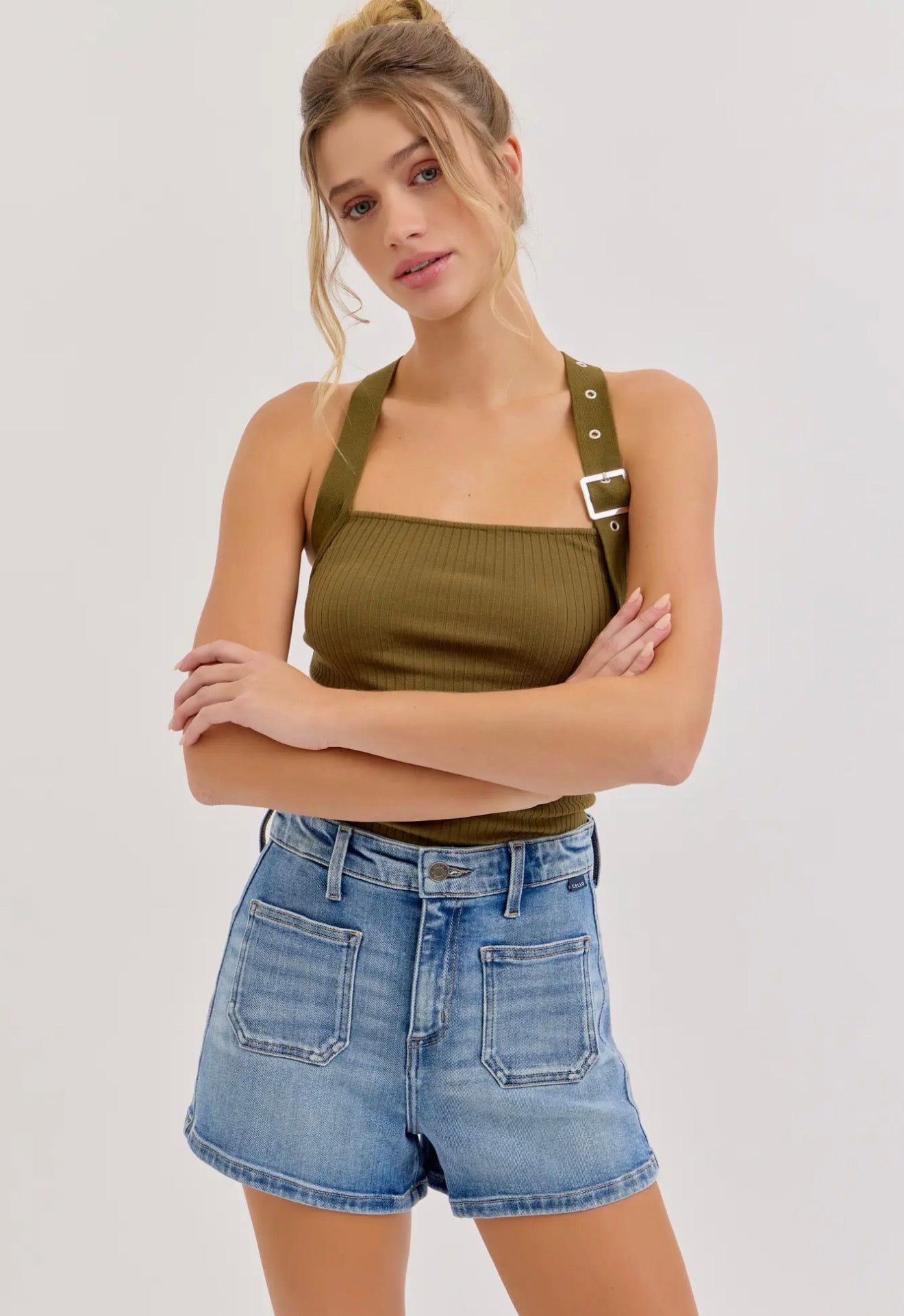 High Rise Sailor Shorts