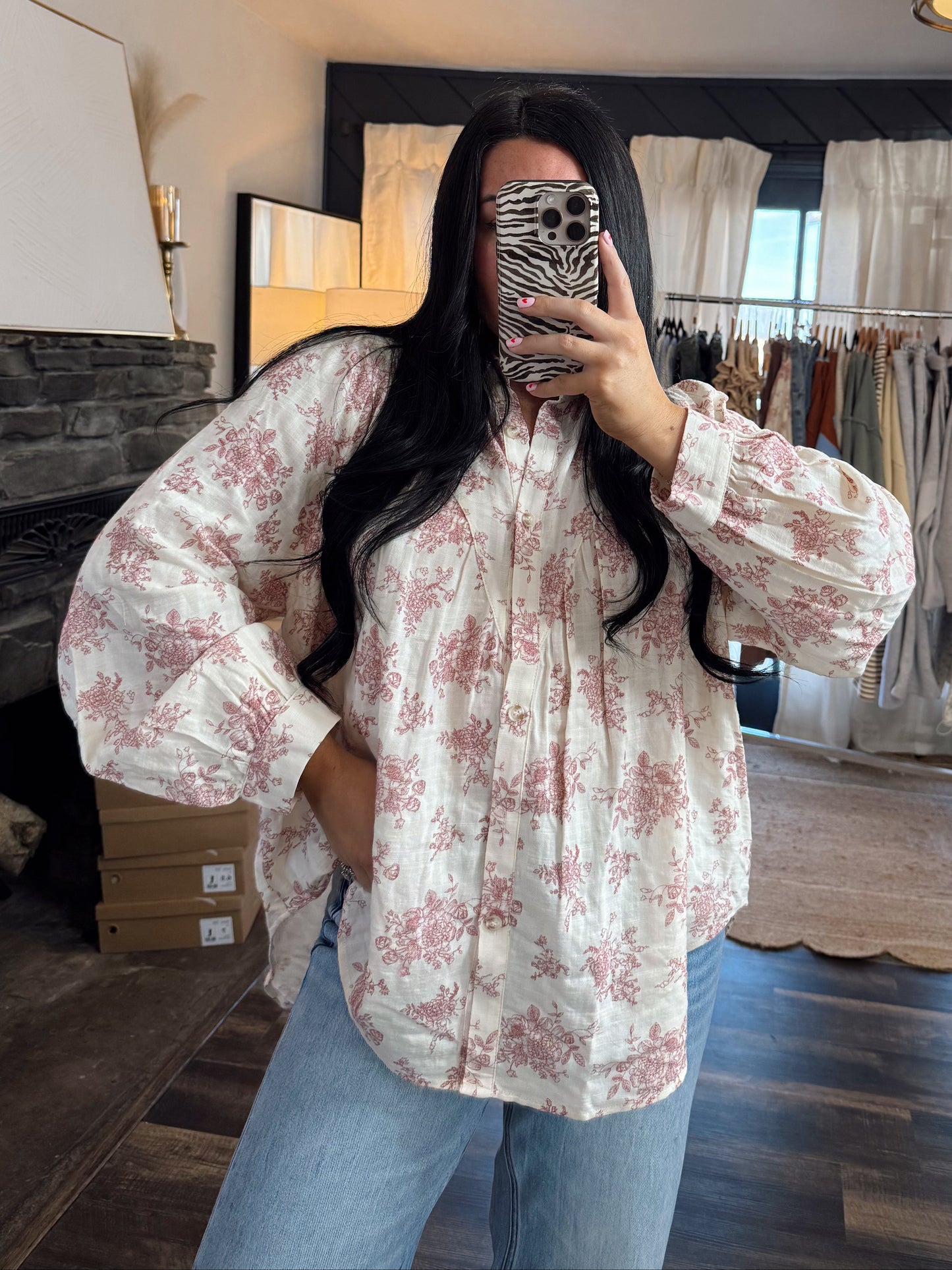 Luxe Floral Balloon Top