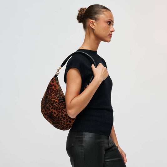 Alessia Leopard Hobo