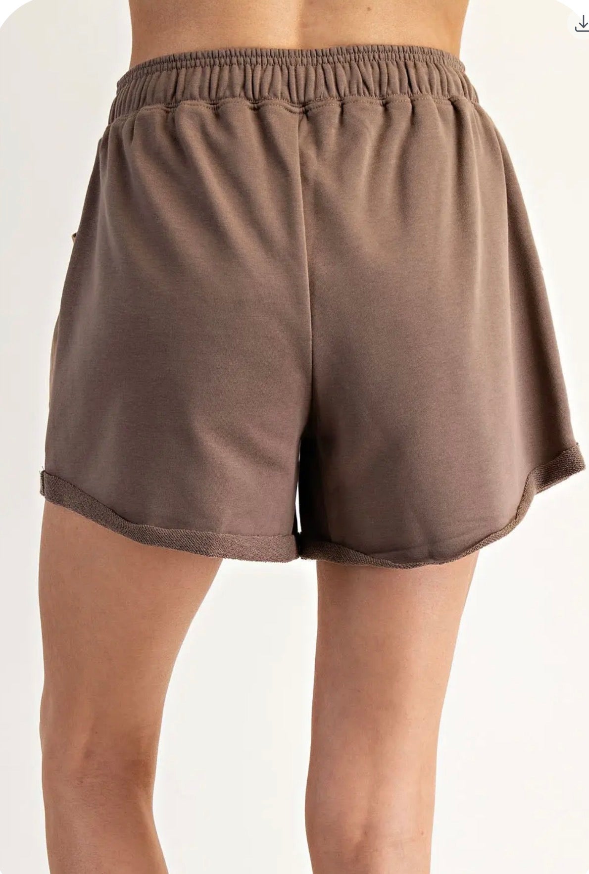 Color Block Front Pocket Shorts
