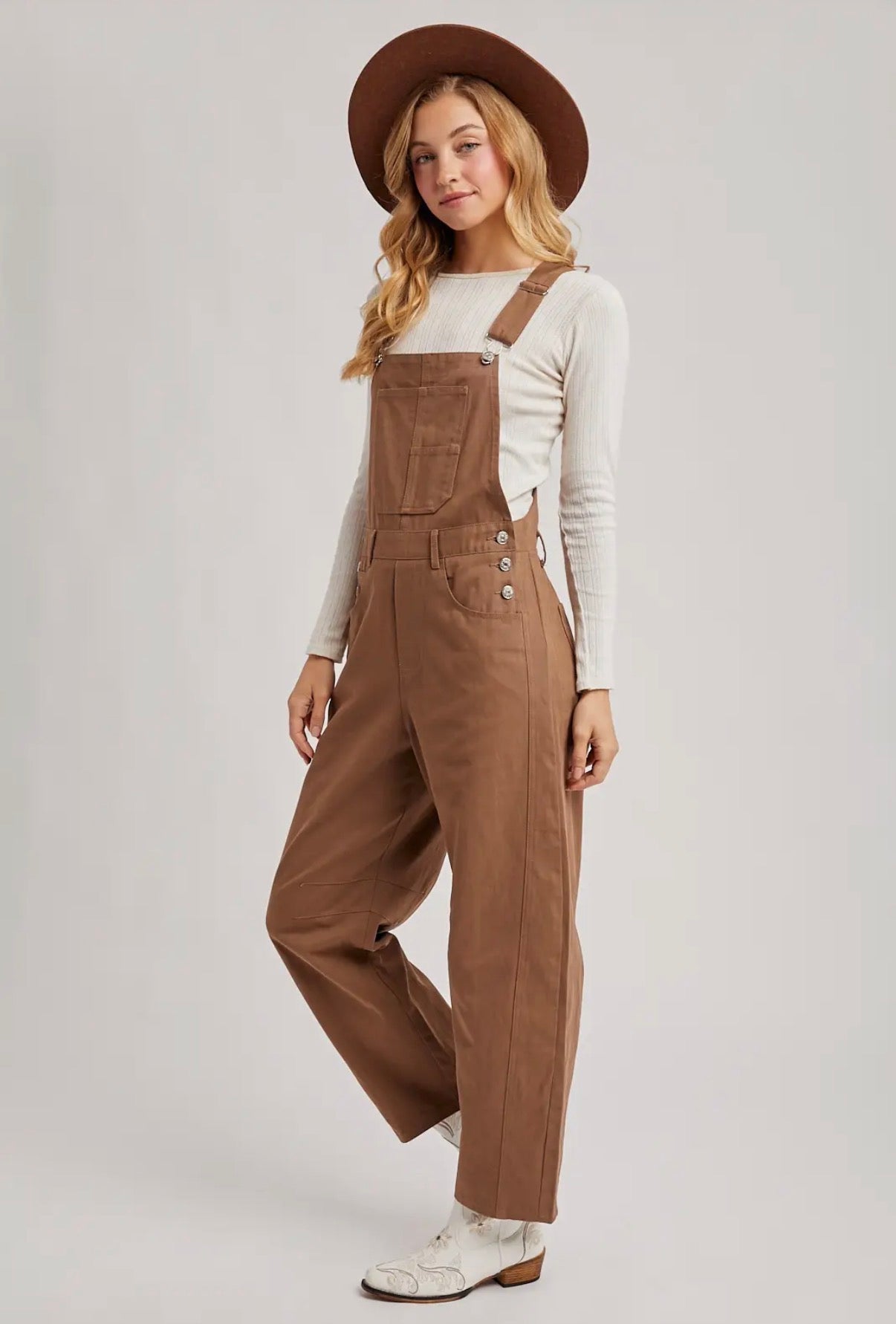Chocolate Barrel Overalls