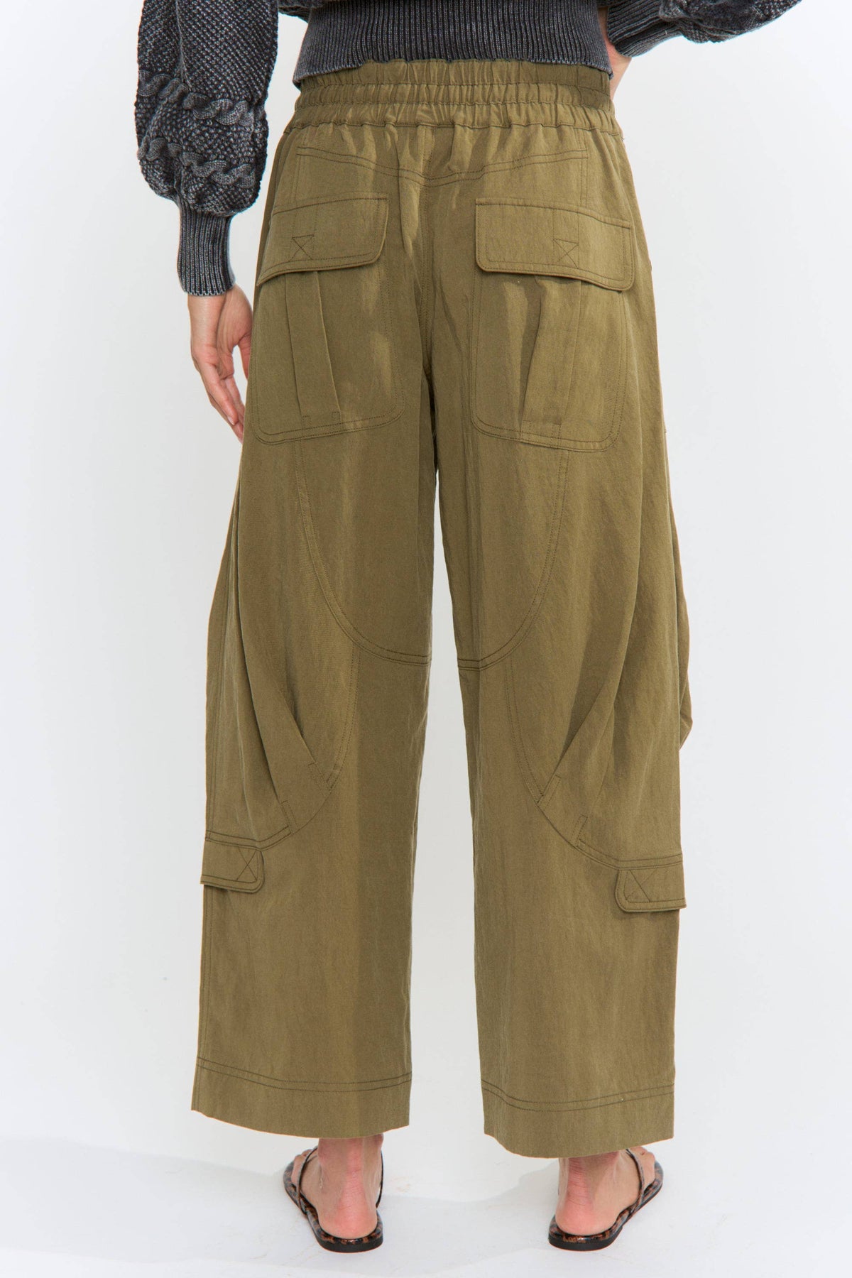 Work it Wide-Leg Cargo Pants