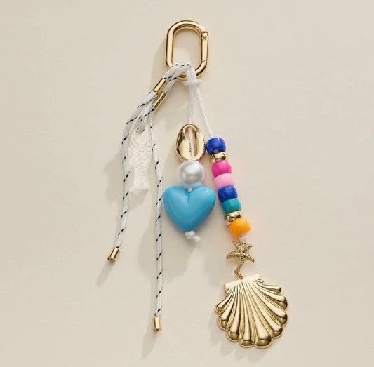 Sea Shell Bag Charm