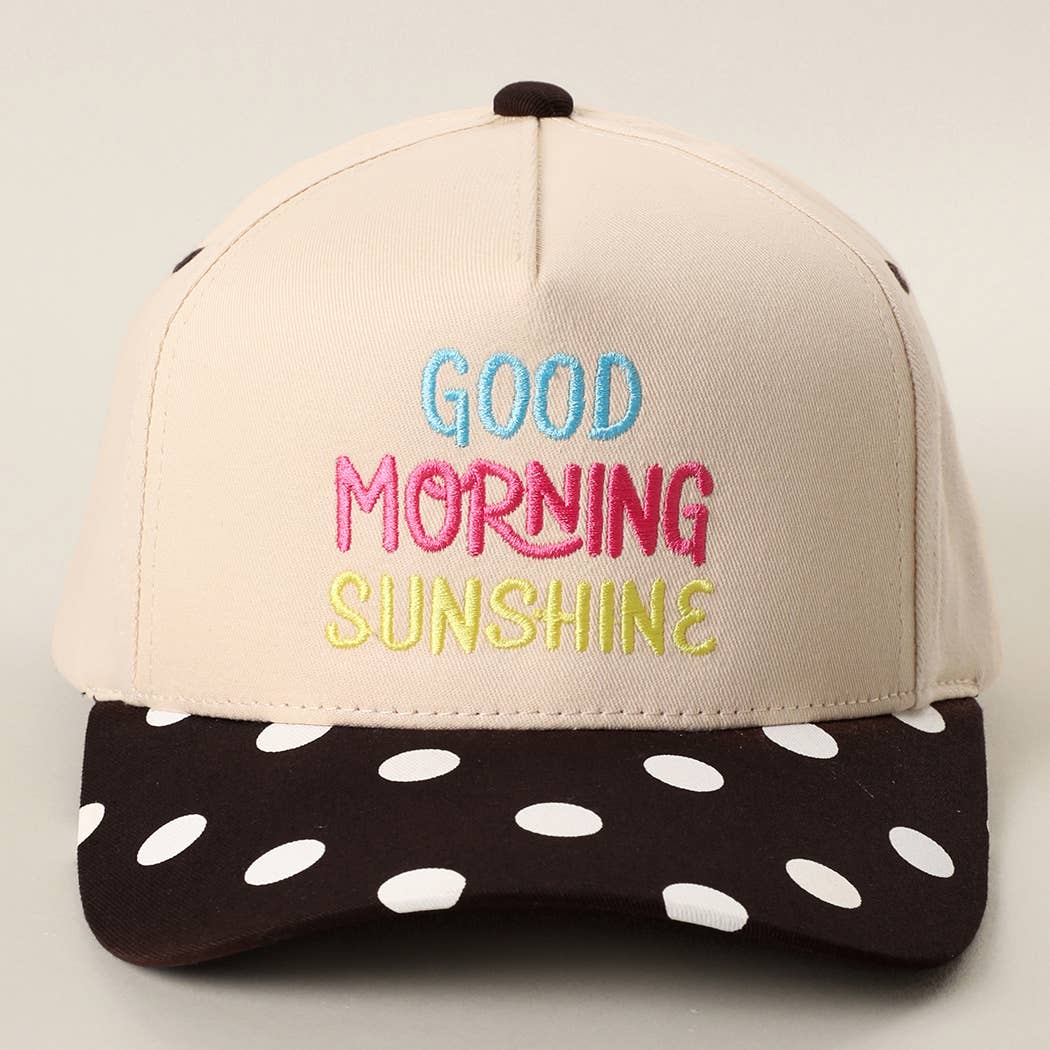 GOOD MORNING SUNSHINE Trucker Hat