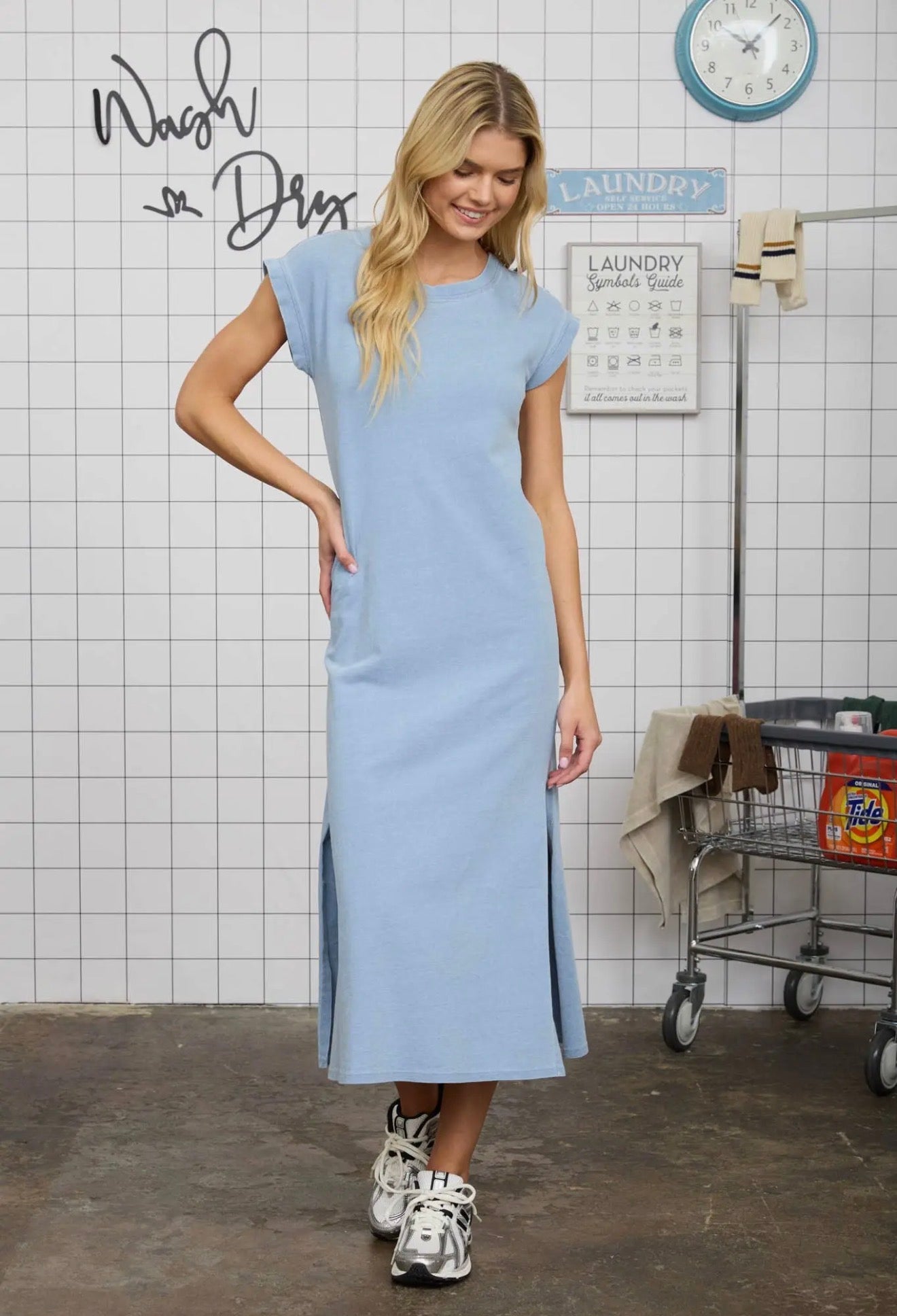 Short Sleeve Tee Shirt Dress