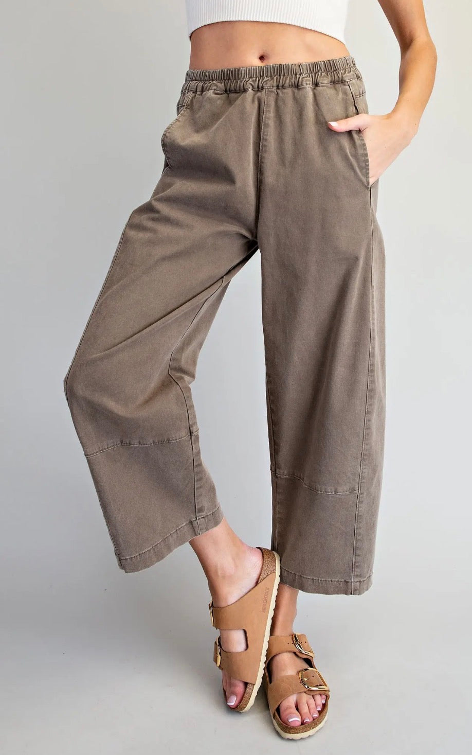 Dry Herb Cropped Pants